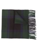 tartan pattern scarf