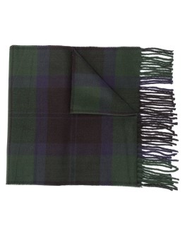 tartan pattern scarf