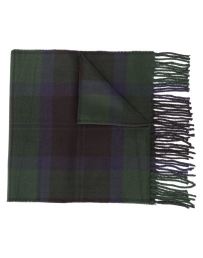 tartan pattern scarf
