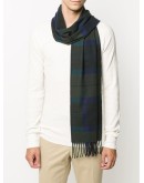 tartan pattern scarf