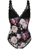 floral-print bodysuit 