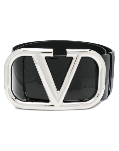 VLOGO leather belt
