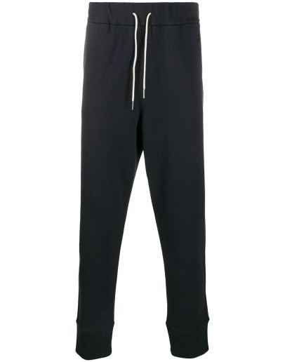 cuffed-ankle track pants