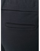 cuffed-ankle track pants