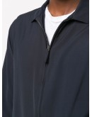 zipped wool shirt