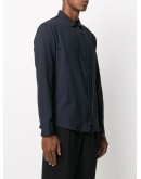 zipped wool shirt