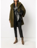 oversized shearling coat 