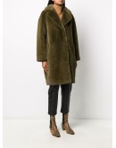 oversized shearling coat 