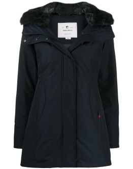 hooded down parka