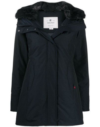 hooded down parka