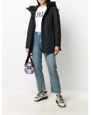 hooded down parka