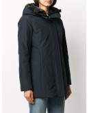 hooded down parka