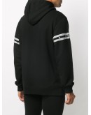 chain print hoodie