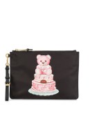 Cake Teddy Bear clutch bag