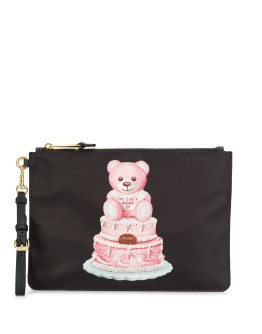 Cake Teddy Bear clutch bag