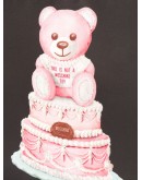 Cake Teddy Bear clutch bag
