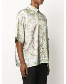 Astral print short-sleeve shirt