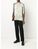 Astral print short-sleeve shirt
