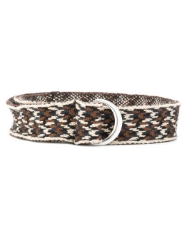 D-ring woven belt