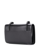 rectangular leather shoulder bag
