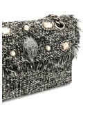 tweed mini Kensington  crossbody bag
