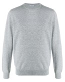 crew-neck cashmere jumper
