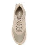 chunky heel lace up trainers