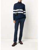 horizontal stripe jumper