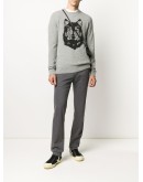 wolf print jumper