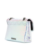 Chelsea iridescent croc-effect shoulder bag 