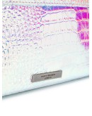 Chelsea iridescent croc-effect shoulder bag 