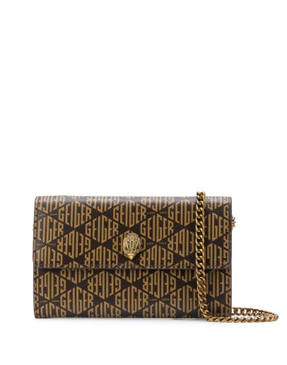 Kensington logo chain wallet