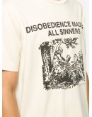 biblical print T-shirt