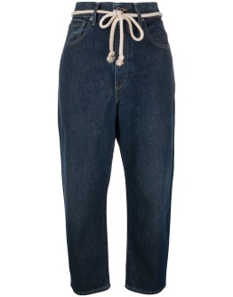 tie-waist jeans