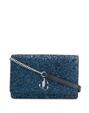 mini Palace glitter clutch bag