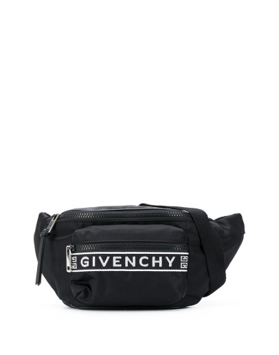 logo-panel belt bag