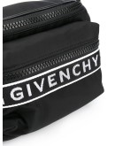 logo-panel belt bag