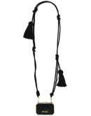 tassle-detail make-up bag