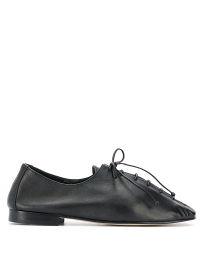 Plegada deconstructed lace-up shoes