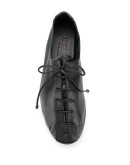 Plegada deconstructed lace-up shoes