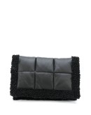 Vivienne quilted clutch bag