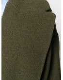 belted-waist oversize coat