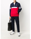 colour-block hoodie