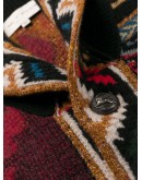 long tapestry cardigan