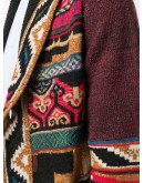 long tapestry cardigan