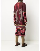 long tapestry cardigan