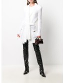 crocodile-effecte mini tote bag