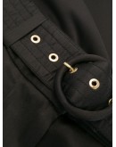belted waist trousers