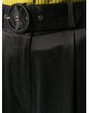 belted waist trousers
