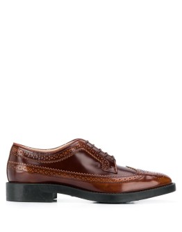 lace-up leather brogues